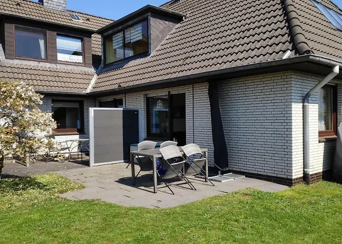 Strandnahe Ferienwohnung Duhnen - Garten, Strandkorb, 4 Personen Cuxhaven